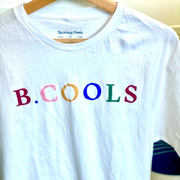 Men’s Barney Cools T-Shirt, Large, Leisure Club White - Picture 3 of 4